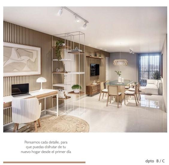 Depto. 2D 2B Frente c/Balcón en Construcción!