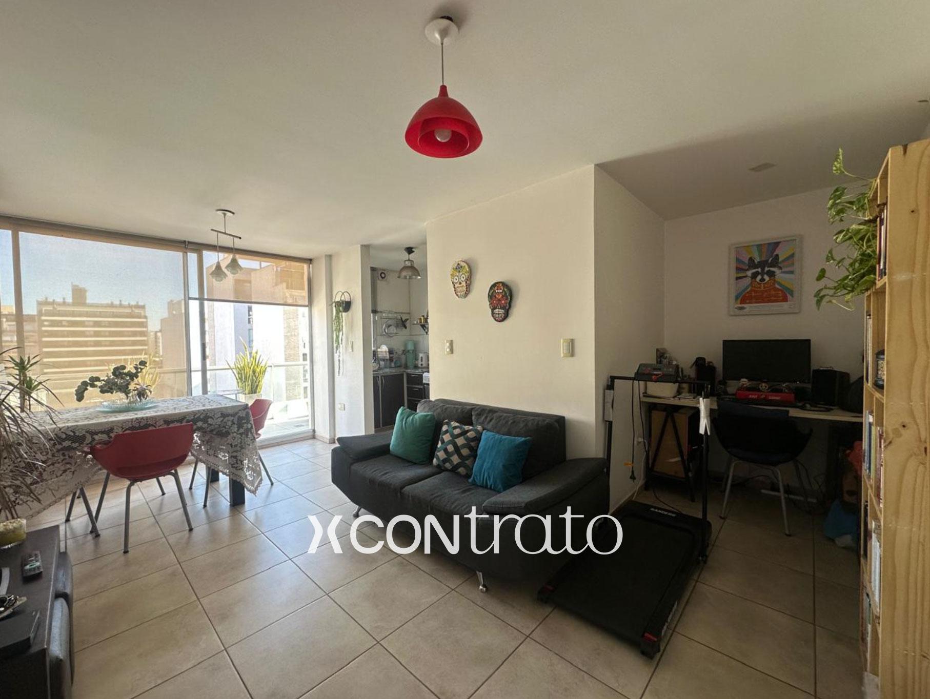 Dpto 1 Dormit Externo Piso Alto Balcon Terraza c/ Asador Cochera Pileta