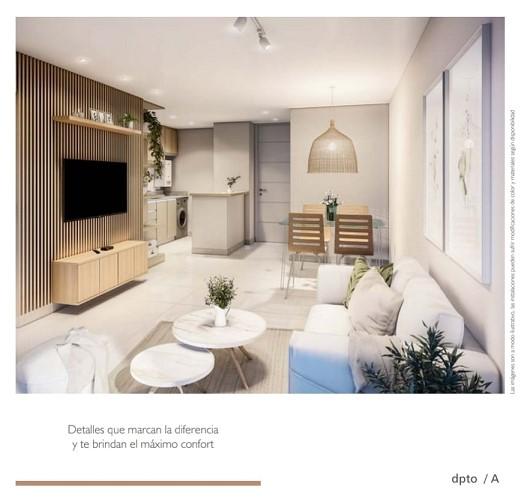 Depto. 1D 1B Frente c/Balcón en Construcción!