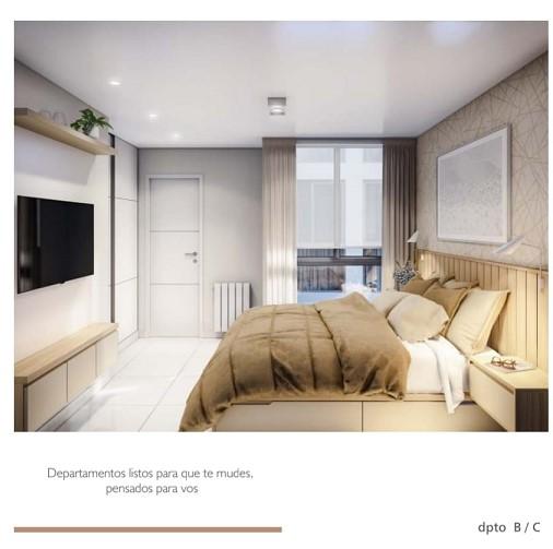 2B C/Frente c/Patio en Construcción!