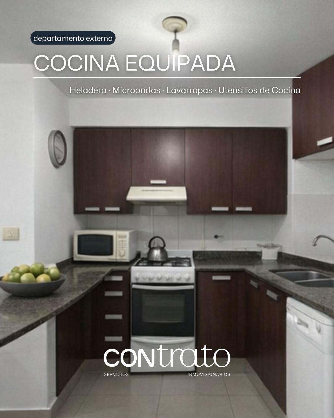EN ALQUILER Dpto. 1 dormitorio Bº Alta Cordoba Frente Plaza 1 Dormitorio Completamente Equipado !!!!