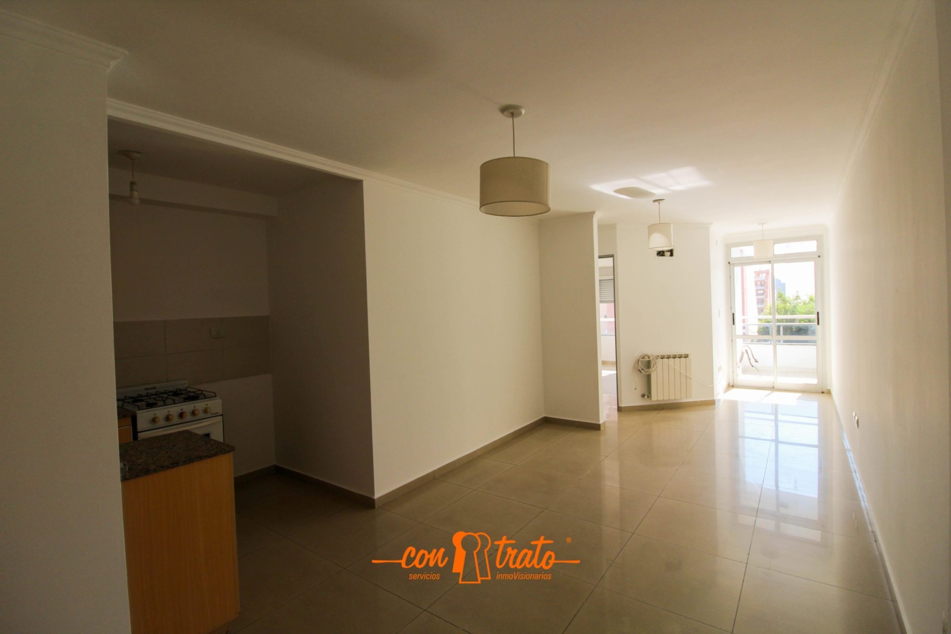 Depto. 1 dorm c/ Balcón Piso Alto c/ vista a plaza! PISCINA