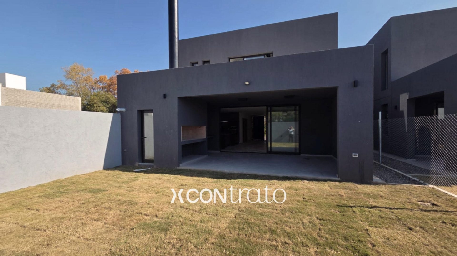 galería con asador!!
