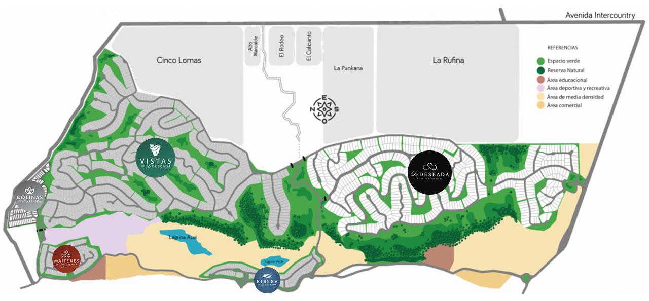 Venta de terreno en Country la Deseada