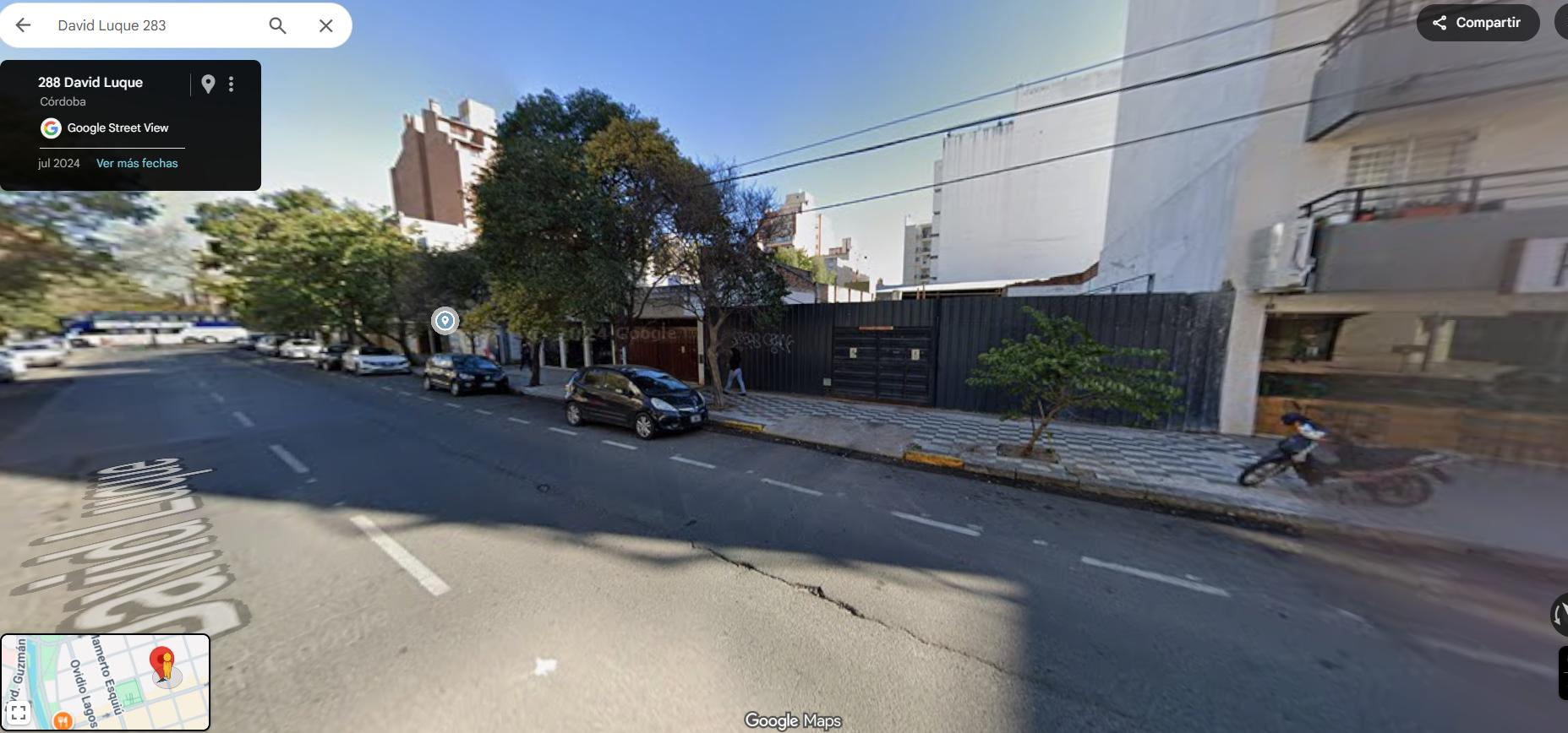 David Luque Esq. Lima  – Terreno demolido con factibilidad de 1855  m2 – General Paz